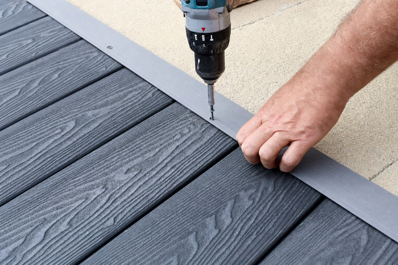 Composite deck installation in Pasadena, TX